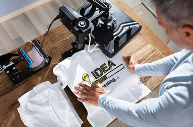 Heat Press Vinyl Print